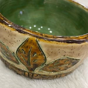 Stoneware pottery planter